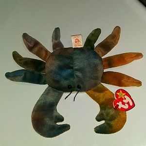 1996 Claude the Crab TY beanie baby original